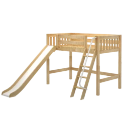 Maxtrix Twin Mid Loft Bed With Slide -Babyletto Store SWEET NS de4a3f23 8a0a 4964 885a da4eb5644a0e