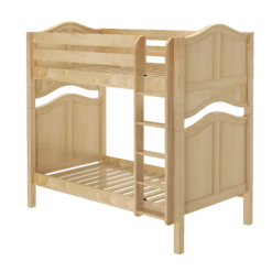 Maxtrix Twin Curved Bunk Bed -Babyletto Store TALL NC LEFT