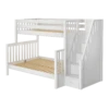 Maxtrix High Twin XL Over Full XL Bunk Bed With Stairs -Babyletto Store TOTEM XL WS 14f337c7 b315 41ee 8383 5dcc145da852