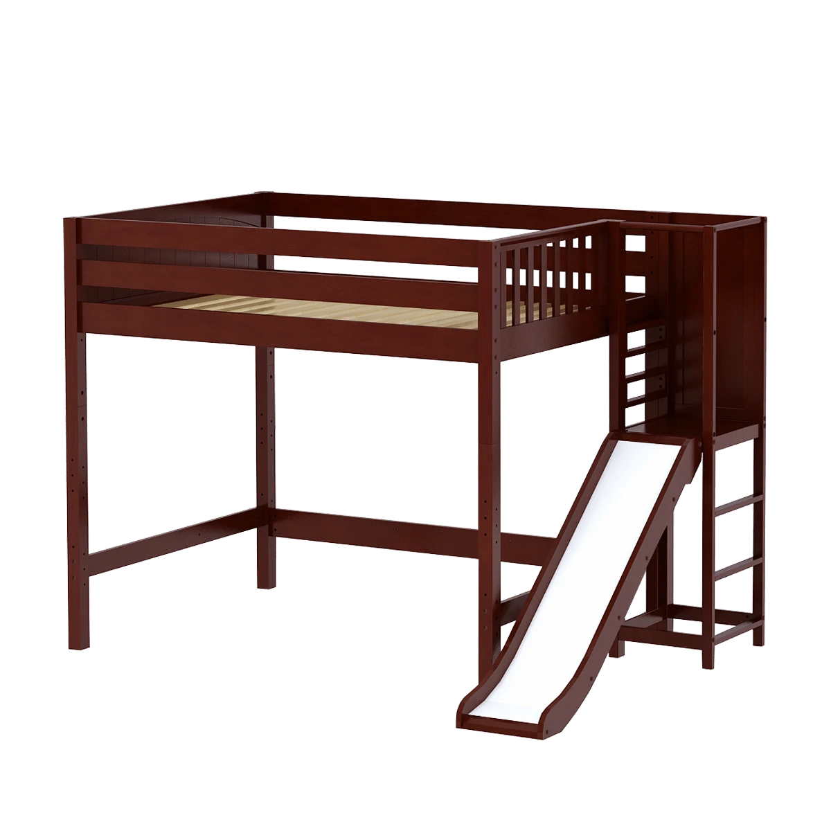 Maxtrix Full High Loft Bed With Slide Platform 15 Maxtrix Full High Loft Bed With Slide Platform - Image 13