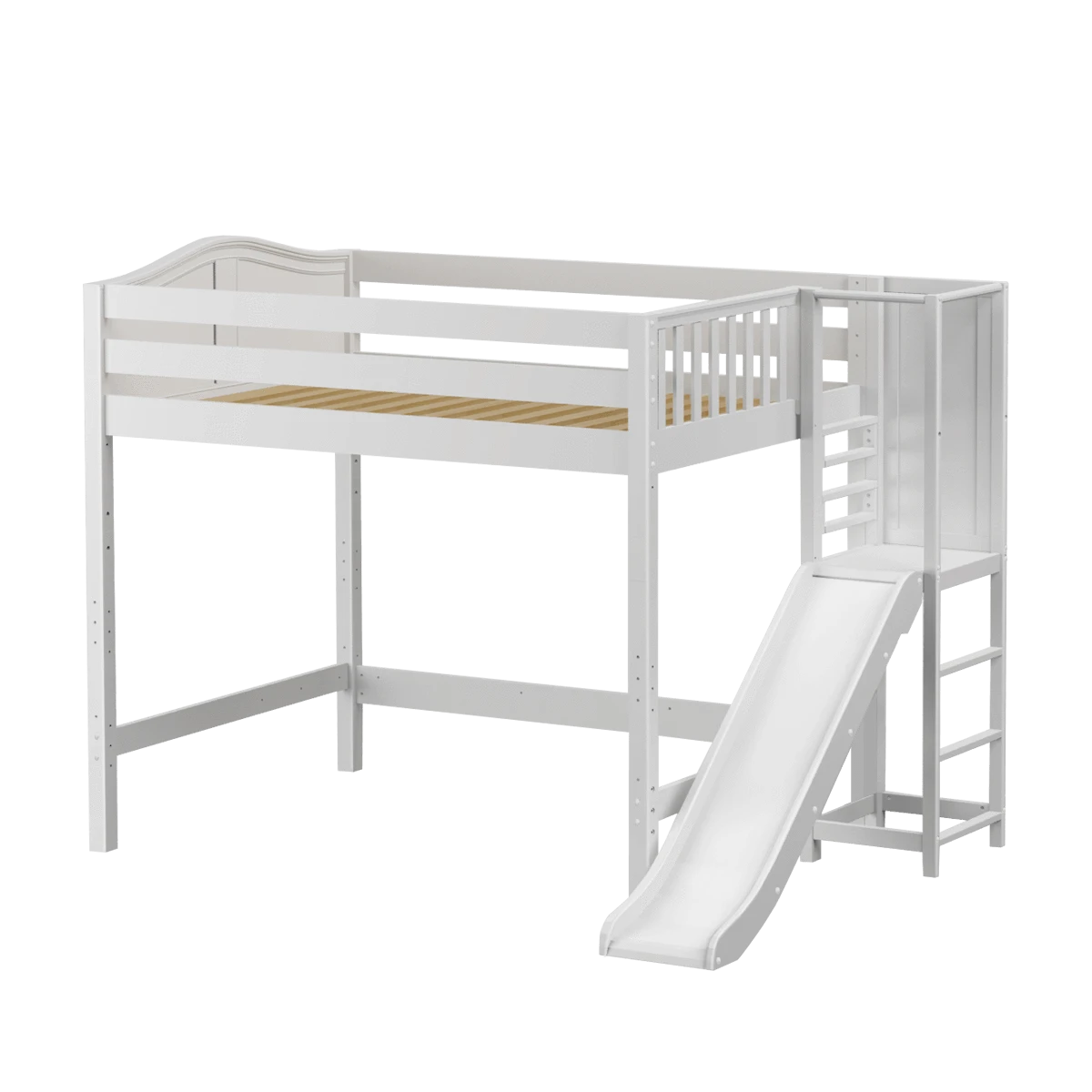 Maxtrix Full High Loft Bed With Slide Platform 18 Maxtrix Full High Loft Bed With Slide Platform - Image 16