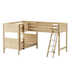 Maxtrix Twin Medium Corner Loft Bunk Bed -Babyletto Store TRIFID NP