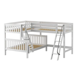Maxtrix Medium Twin Over Full Corner Loft Bunk Bed 10 Maxtrix Medium Twin Over Full Corner Loft Bunk Bed -Babyletto Store TRINITY WS 87c59b63 5f1f 4560 a8a7 a43cc0008991