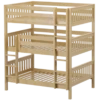 Maxtrix Full Triple Bunk Bed With Straight Ladder 2 Maxtrix Full Triple Bunk Bed With Straight Ladder -Babyletto Store TRIPLEX NS ba79a403 de34 471d 8eb3 2f67b946c387