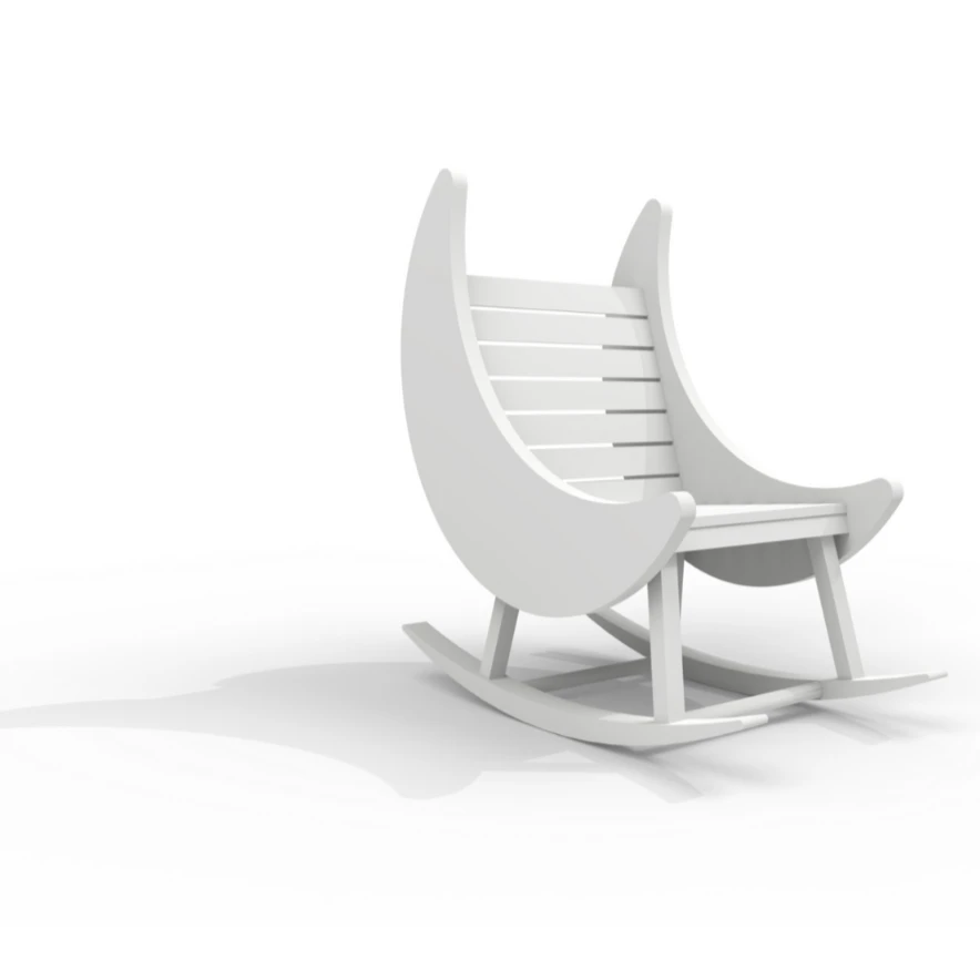 Milk Street Crescent Moon Rocker 5 Milk Street Crescent Moon Rocker - Image 3
