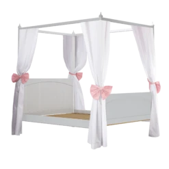 Maxtrix Full Poster Bed With Corner Fabric 6 Maxtrix Full Poster Bed With Corner Fabric -Babyletto Store VICTORIA6 WP