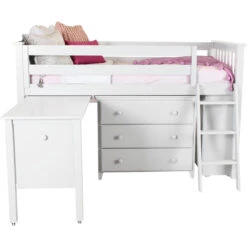Jackpot Deluxe Windsor Twin Storage Loft Bed With Dresser + Bookcase + Desk 22 Jackpot Deluxe Windsor Twin Storage Loft Bed With Dresser + Bookcase + Desk -Babyletto Store Windsor2White3 7ae4d860 8a2f 4bcd a61d 21b08349fe5d