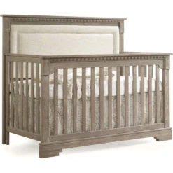 Natart Ithaca "5-in-1'' Convertible Crib With Upholstered Panel 17 Natart Ithaca "5-in-1'' Convertible Crib With Upholstered Panel -Babyletto Store ithaca owl talc