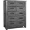 Dolce Babi Lucca 7-Drawer Chest 2 Dolce Babi Lucca 7-Drawer Chest -Babyletto Store lucca 7 drawer chest grey