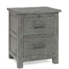 Dolce Babi Lucca Nightstand 2 Dolce Babi Lucca Nightstand -Babyletto Store lucca nightstand grey