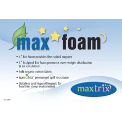 Maxtrix Trundle Foam Mattress 9 Maxtrix Trundle Foam Mattress -Babyletto Store maxfoamlabel 1 f01437b0 5d2e 48ff 906c 7de326b5ad52