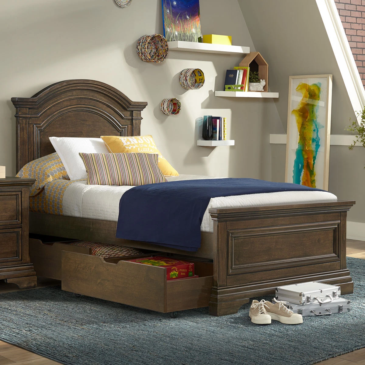 Westwood Design Olivia Arch Top Twin Bed 6 Westwood Design Olivia Arch Top Twin Bed - Image 4