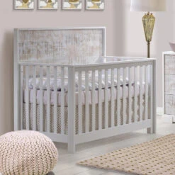 Nest Juvenile Vibe "5-in-1" Convertible Crib 10 Nest Juvenile Vibe "5-in-1" Convertible Crib -Babyletto Store vibe crib brown bark