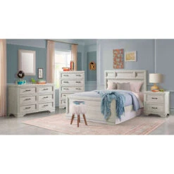 Westwood Design Foundry Full Bed -Babyletto Store white dove full bed and ns room